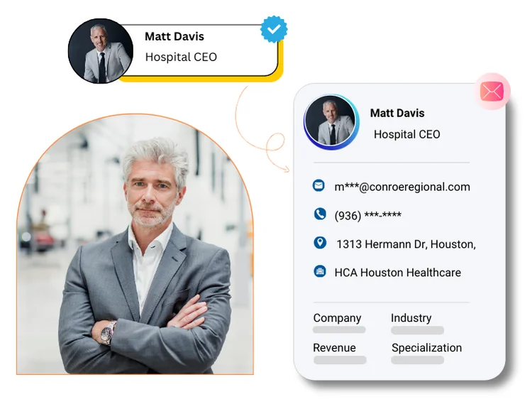 hospital ceo email list